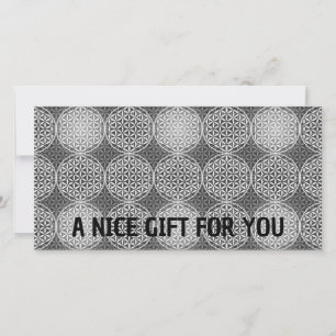 LEVENSSTROOM - grijs mix patroon