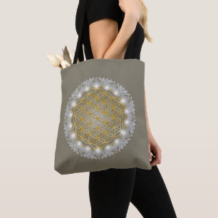 LEVENSSTROOM - Heilige Geometrie Licht 1 Draagtas