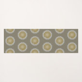 LEVENSSTROOM - Heilige Geometrie Licht 1 Yogamat (Achterkant (horizontaal))