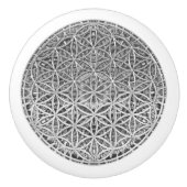 LEVENSSTROOM - Medal Silver Keramische Knop (Voorkant)