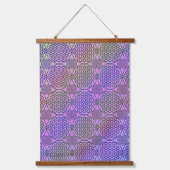 LEVENSSTROOM - roosterpatroon 3 Hangend Wandkleed (Voorkant)