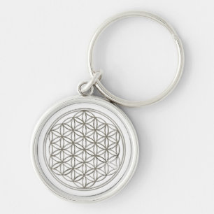 LEVENSSTROOM - zilver Sleutelhanger