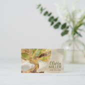 Levensstructuur - Minerale en marmertexturen Visitekaartje (Staand voorkant)