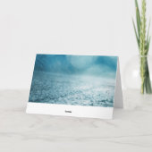 Levensstruiken Inspirerend Quote Rain Foto Kaart (Achterkant)