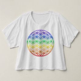 Levenstrook bovenaan t-shirt