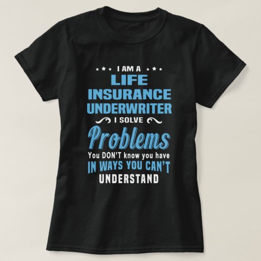 Levensverzekeraar T-shirt (Design voorkant)