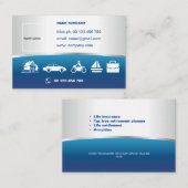 Levensverzekering Visitekaartje (Voorkant / Achterkant)