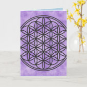 LEVENSVLOEISTOFFER - Schets 1 van het symbool voor Kaart (Gele Bloem)