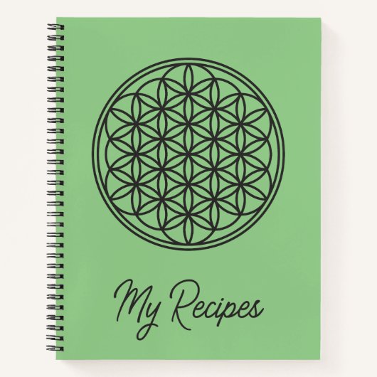 LEVENSVLOEISTOFFER - Schets 1 van het symbool voor Notitieboek (Voorkant)