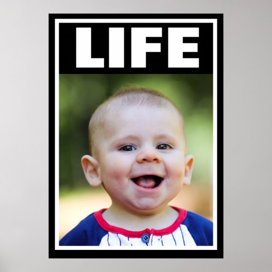 LEVENSVOORWAARDEN VOOR KLEINE BABY JAREN BABY LIFE POSTER (Voorkant)