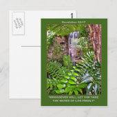 LEVENSWATER Post-kaart Briefkaart (Voorkant / Achterkant)