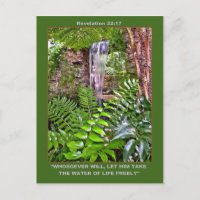 LEVENSWATER Post-kaart