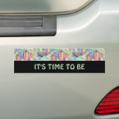Levenswijze - neurografisch patroon 1 bumpersticker (Op auto)