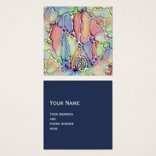 Levenswijze - neurografisch patroon 1 vierkante visitekaartjes