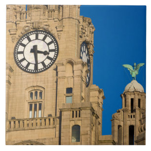 Lever Building, Liverpool, Merseyside, Engeland Tegeltje