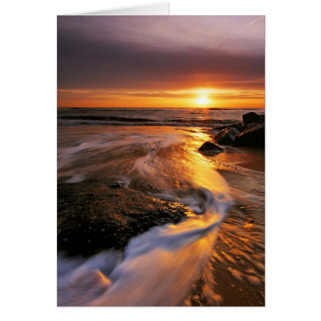 Lever de soleil 6. de plage de Southwold (Devant)