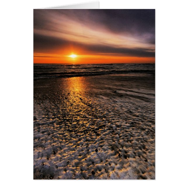 Lever de soleil 7. de plage de Southwold (Devant)