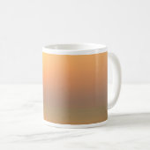 Lever de soleil au-dessus de la mer. Tasse blanche (Devant droit)