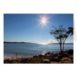 Lever de soleil au-dessus du Rocky Neck State Park