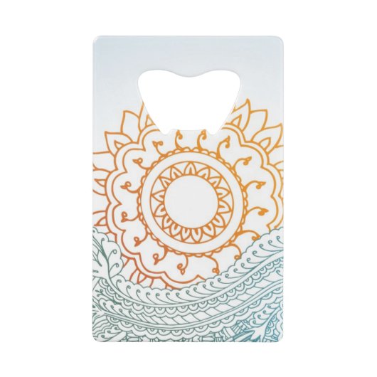 Lever de soleil détaillé d'abrégé sur henné (Devant)