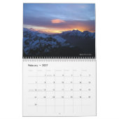 Lever de soleil du monde entier avec calendrier po (Feb 2027)