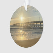 Lever de soleil stupéfiant à Virginia Beach Pier - (devant)