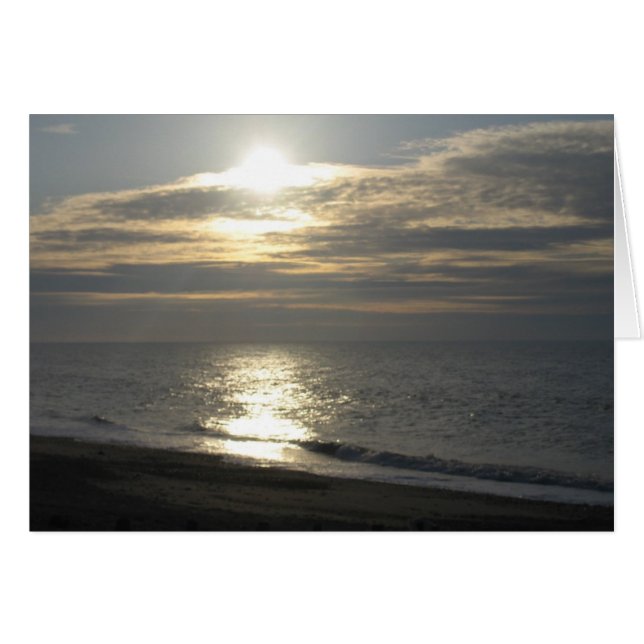 lever de soleil sur la mer (Devant horizontal)