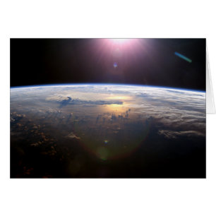 Lever de soleil sur la Terre
