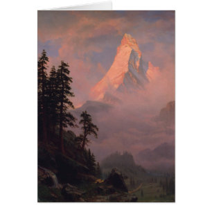 Lever de soleil sur le Matterhorn