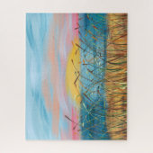 Lever de soleil sur l'eau Puzzle (Vertical)