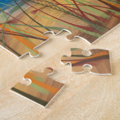 Lever de soleil sur l'eau Puzzle (Côté)