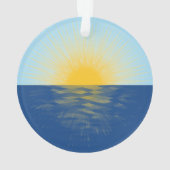 Lever de soleil sur l'océan Nouveaux débuts (dos)