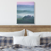 Lever de soleil sur une toile verticale du paysage (Insitu(Chambre))