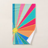 Lever de soleil tropical (Serviette à main)