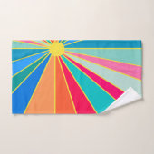 Lever de soleil tropical (Serviette à main)