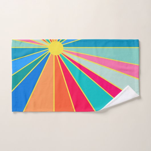 Lever de soleil tropical (Serviette à main)