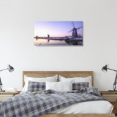 Lever de soleil violet sur l'impression sur toile (Insitu(Chambre))