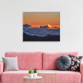 Lever du soleil à Haleakala photo sur toile envelo (Insitu(Salon))