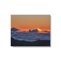 Lever du soleil à Haleakala photo sur toile envelo