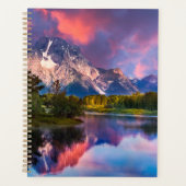 Lever du soleil à Oxbow Bend (Devant)