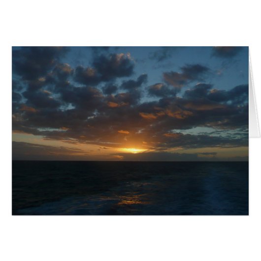 Lever du soleil à Sea II Ocean Seascape (Devant horizontal)