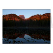 Lever du soleil au lac Nymph I (Devant horizontal)