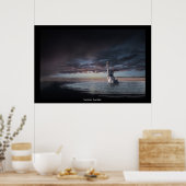 Lever du soleil.. Coucher du soleil.. affiche surr (Cuisine)