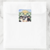 Lever du soleil - Stickers (Sac)