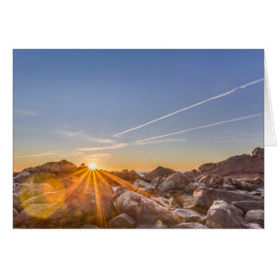 Lever Du Soleil Sur La Plage Armação À Florianópol