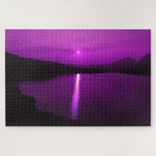 Lever du soleil violet dans GNP Puzzle
