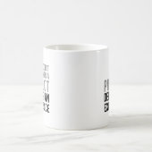 Lever een ervaring koffiemok (Center)