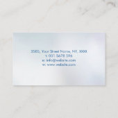 Lever van ornament visitekaartje (Achterkant)