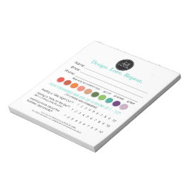 Leverancier Leads Chalk Couture Teken Boeking Werv Notitieblok