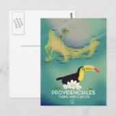 Leveranciersturks en caicos briefkaart (Voorkant / Achterkant)